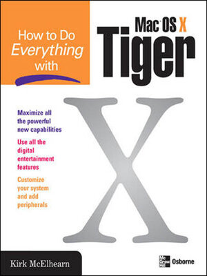 cover image of How to Do Everything with Mac OS X Tiger